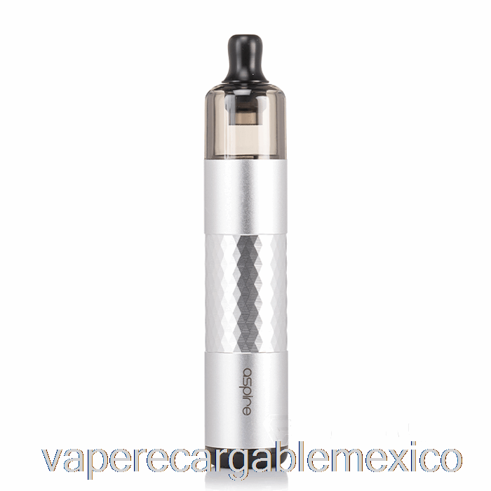 Vape Recargable Aspire Flexus Stik Kit De Inicio Plateado